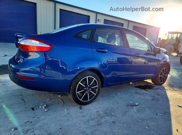 3FADP4BJ9JM109667 2018 FORD FIESTA Синий Задняя правая четверть