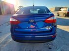 2018 Ford Fiesta Se Синий vin: 3FADP4BJ9JM109667