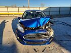 2018 Ford Fiesta Se Синий vin: 3FADP4BJ9JM109667