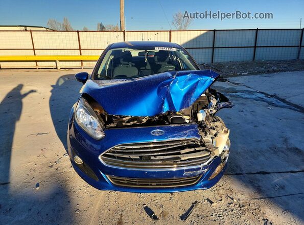 3FADP4BJ9JM109667 2018 FORD FIESTA Синий Вид спереди