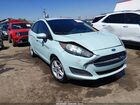 2018 Ford Fiesta Se Light Blue vin: 3FADP4BJXJM108429
