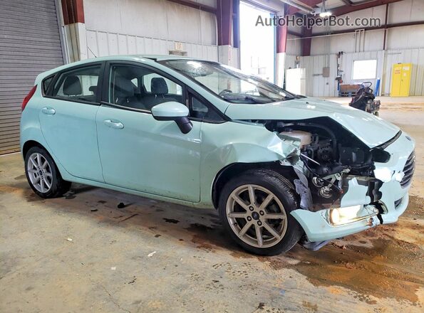 3FADP4EJ0HM114777 2017 FORD FIESTA Зеленый Передняя правая четверть