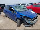 2018 Ford Fiesta Se Синий vin: 3FADP4EJ0JM135294