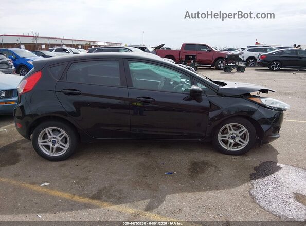3FADP4EJ1JM140973 2018 FORD FIESTA Черный Вид задней части салона