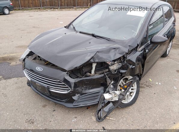 3FADP4EJ1JM140973 2018 FORD FIESTA Черный Вид спереди