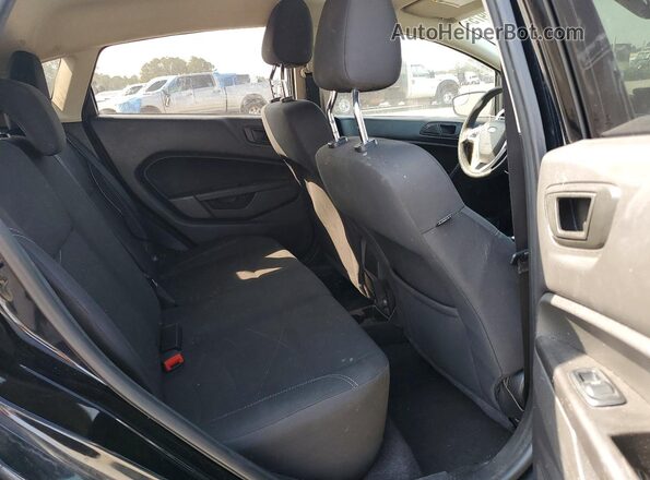 3FADP4EJ2JM145406 2018 FORD FIESTA Черный Вид задних сидений