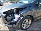 2017 Ford Fiesta Se Gray vin: 3FADP4EJ4HM155834