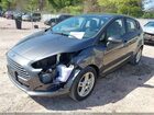 2017 Ford Fiesta Se Gray vin: 3FADP4EJ4HM155834