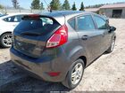2017 Ford Fiesta Se Gray vin: 3FADP4EJ4HM155834