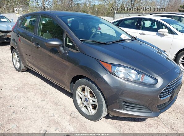 3FADP4EJ4HM155834 2017 FORD FIESTA Gray Przód prawy