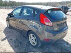 2017 Ford Fiesta Se Gray vin: 3FADP4EJ4HM155834