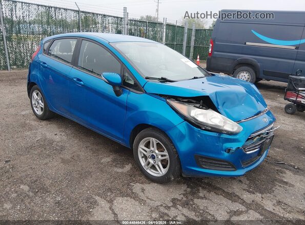 3FADP4EJ5HM170052 2017 FORD FIESTA Blue Przód prawy