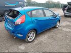 2017 Ford Fiesta Se Blue vin: 3FADP4EJ5HM170052
