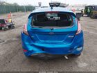 2017 Ford Fiesta Se Blue vin: 3FADP4EJ5HM170052
