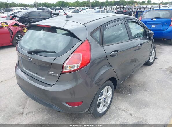 3FADP4EJ7JM111509 2018 FORD FIESTA Серый Задняя правая четверть