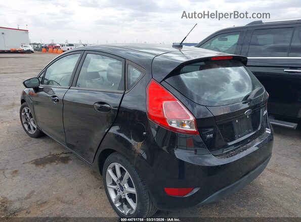 3FADP4EJ9HM138804 2017 FORD FIESTA Black Tył lewy