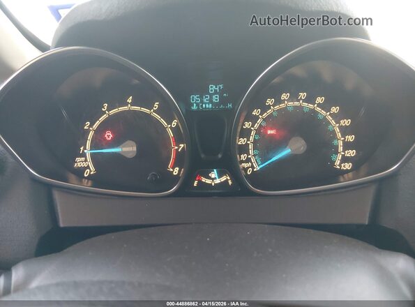 3FADP4EJ9JM147167 2018 FORD FIESTA Белый Вид задних сидений