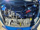 2018 Ford Fiesta Se Синий vin: 3FADP4EJXJM104490