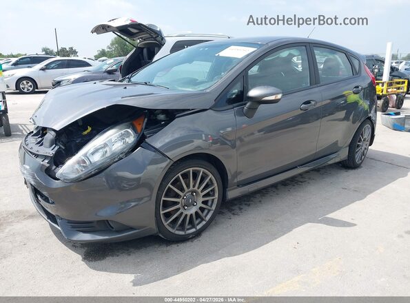 3FADP4GX6HM141029 2017 FORD FIESTA Gray Vista tres cuartos delantera izquierda