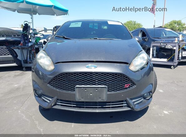 3FADP4GX7JM121846 2018 FORD FIESTA Серый Вид щитка приборов