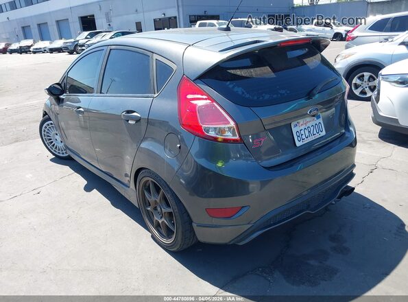 3FADP4GX7JM121846 2018 FORD FIESTA Серый Задняя левая четверть