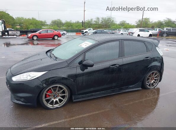 3FADP4GX9KM164327 2019 FORD FIESTA Черный Вид спереди
