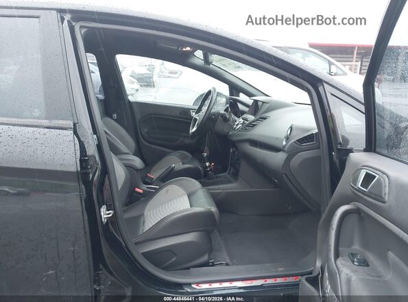 3FADP4GX9KM164327 2019 FORD FIESTA Черный Вид салона спереди