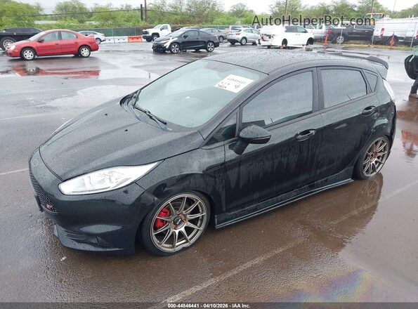 3FADP4GX9KM164327 2019 FORD FIESTA Черный Передняя левая четверть