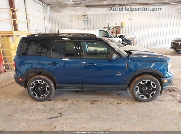 3FMCR9C65PRD78988 2023 FORD BRONCO SPORT Синий Вид задней части салона