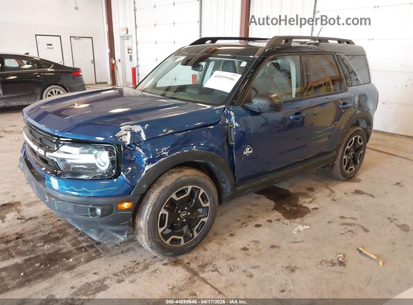 3FMCR9C65PRD78988 2023 FORD BRONCO SPORT Синий Передняя левая четверть