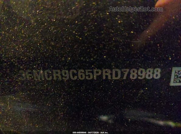 3FMCR9C65PRD78988 2023 FORD BRONCO SPORT Синий Вид подкапотного пространства