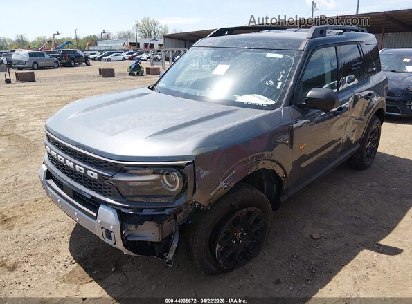 3FMCR9DA9TRE26473 2026 FORD BRONCO SPORT Gray Передня ліва чверть