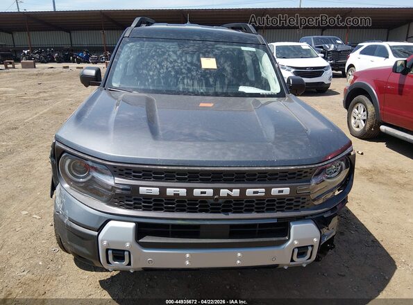 3FMCR9DA9TRE26473 2026 FORD BRONCO SPORT Gray Вид щитка приладів