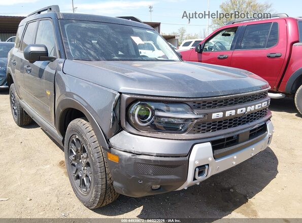 3FMCR9DA9TRE26473 2026 FORD BRONCO SPORT Gray Вид спереду