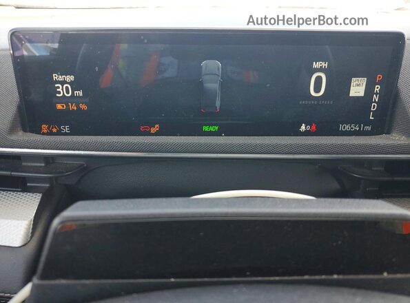 3FMTK1RM9PMA07227 2023 FORD MUSTANG Blue Instrument cluster view