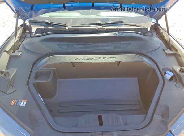 3FMTK3R4XSMA36627 2025 FORD MUSTANG MACH-E PREMI Blue Vista del compartimento del motor
