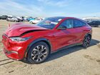 2021 Ford Mustang Mach-e Premium Red vin: 3FMTK3R70MMA27142
