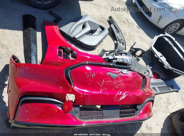 3FMTK3R70PMA65667 2023 FORD MUSTANG MACH-E PREMI Red ხელსაწყოთა პანელის ხედი
