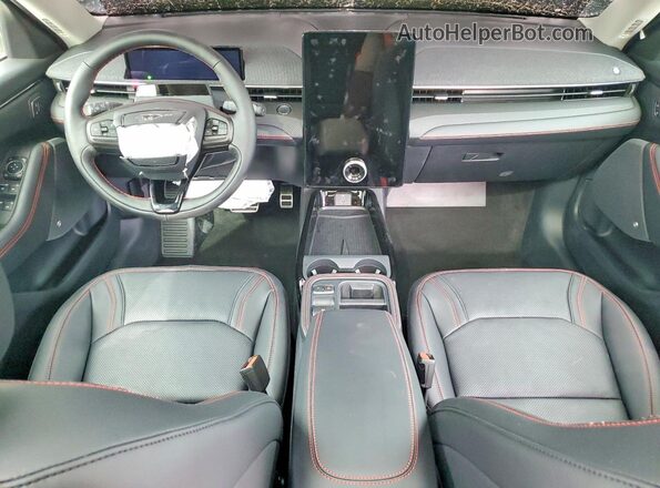 3FMTK3R70SMA39353 2025 FORD MUSTANG MACH-E PREMI Серый Вид панели приборов