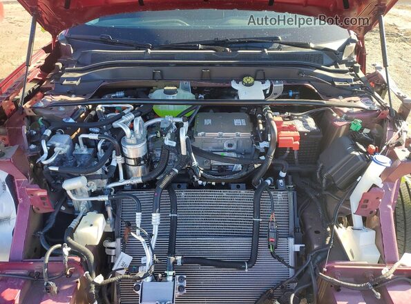 3FMTK3SU7SMA03210 2025 FORD MUSTANG MACH-E PREMI Red Widok komory silnika