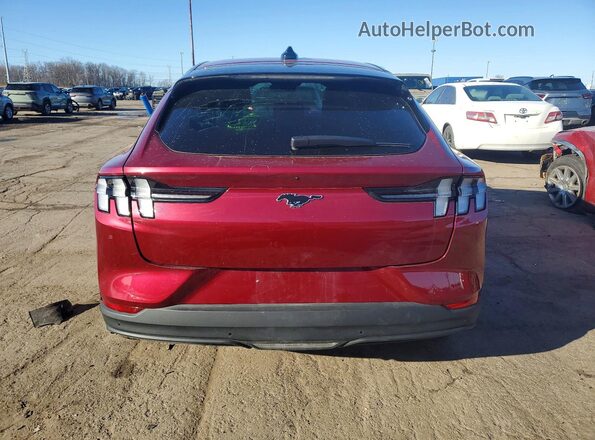3FMTK3SU7SMA03210 2025 FORD MUSTANG MACH-E PREMI Red Widok z tyłu