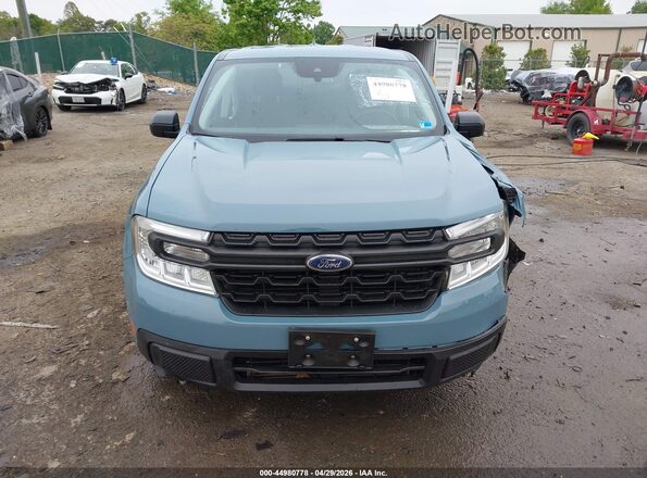 3FTTW8F92PRA20096 2023 FORD MAVERICK Blue Vista interior trasera