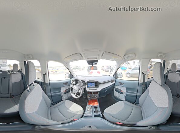 3FTTW8F9XPRA20167 2023 FORD MAVERICK Синий Панорамный вид салона 360°