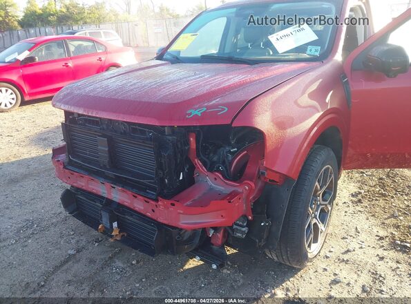 3FTTW8SAXSRA97078 2025 FORD MAVERICK Burgundy Vista frontal