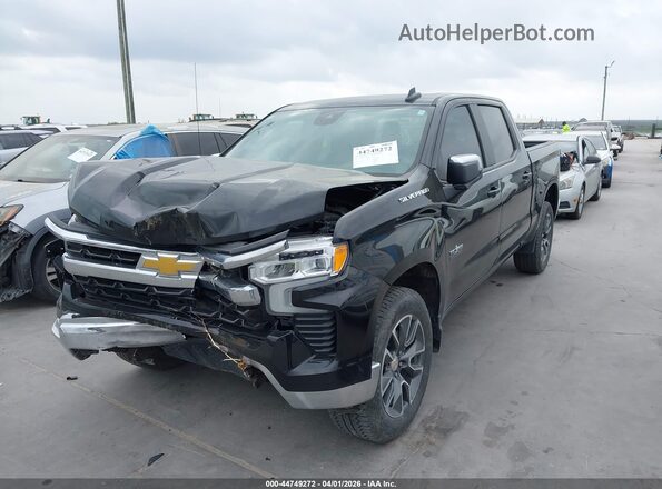 3GCPACED8RG352809 2024 CHEVROLET SILVERADO Black Vista tres cuartos delantera izquierda