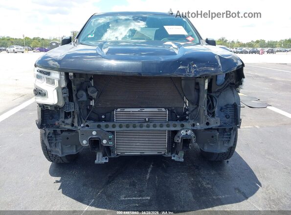 3GCPACEK5NG599584 2022 CHEVROLET SILVERADO Черный Вид спереди