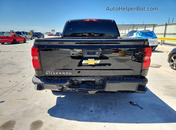 3GCPCPEHXJG277880 2018 CHEVROLET SILVERADO Черный Вид сзади