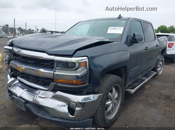3GCPCREC2HG377109 2017 CHEVROLET SILVERADO Dark Blue Передняя левая четверть