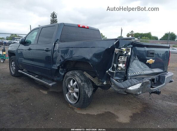 3GCPCREC2HG377109 2017 CHEVROLET SILVERADO Dark Blue Задняя левая четверть
