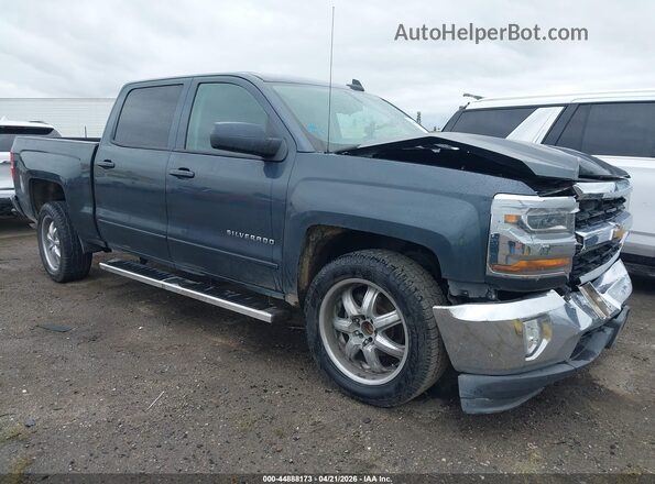 3GCPCREC2HG377109 2017 CHEVROLET SILVERADO Dark Blue Передняя правая четверть
